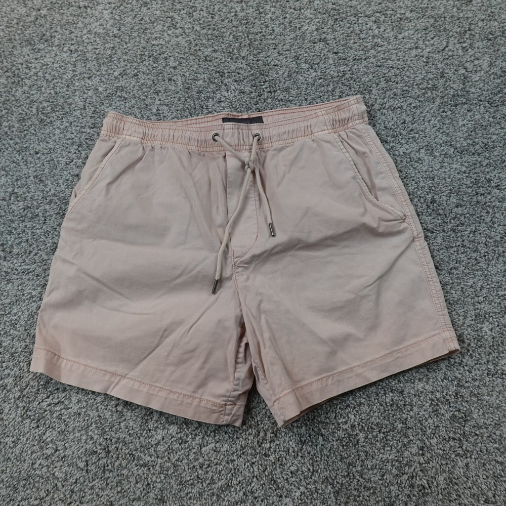 American Eagle Shorts Mens S Pink Chino Flex Stretch Drawstring Athletic Preppy
